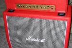 Marshall 1987 Plexi Custom Red Tolex Stack - 1