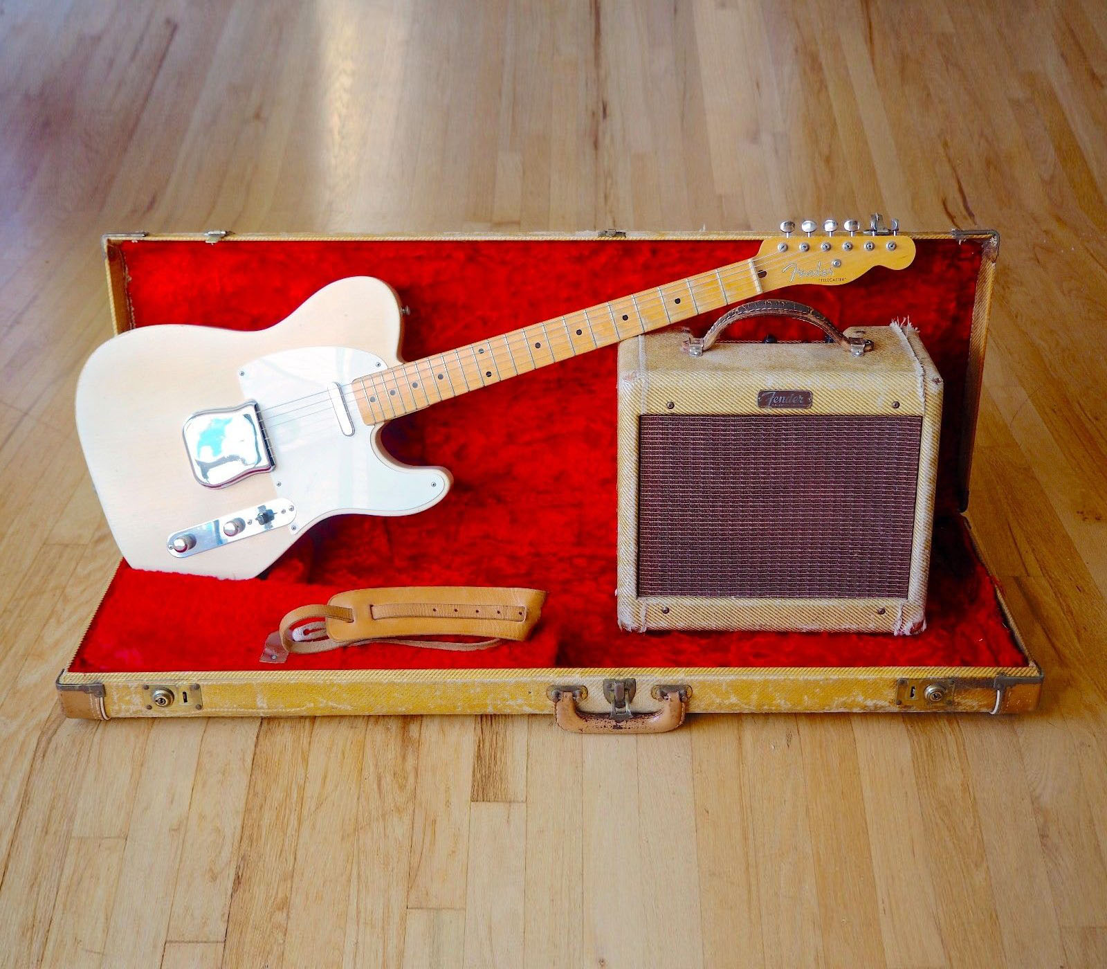 The Gospel Machine's matching '57 Tweed Champ | Amp Archives
